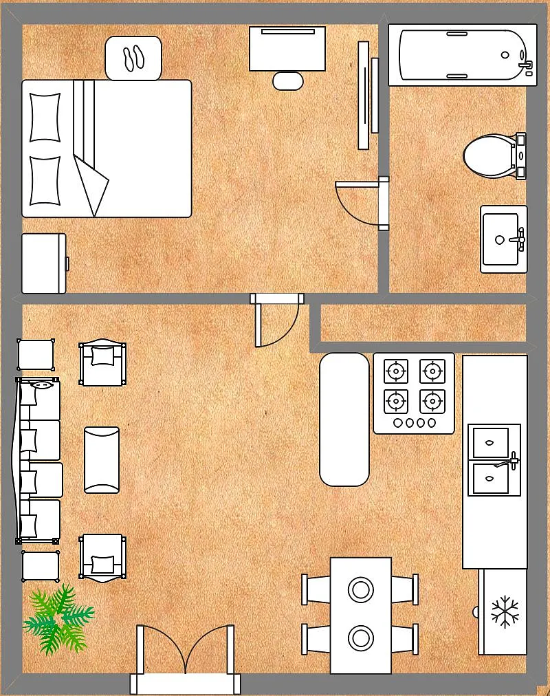 Floor plan A2