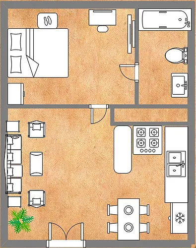 Floor plan A2