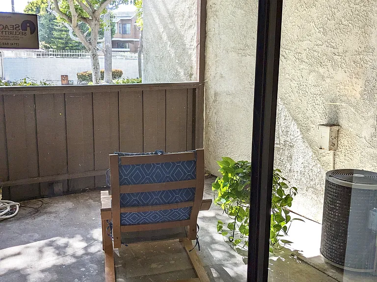 patio area