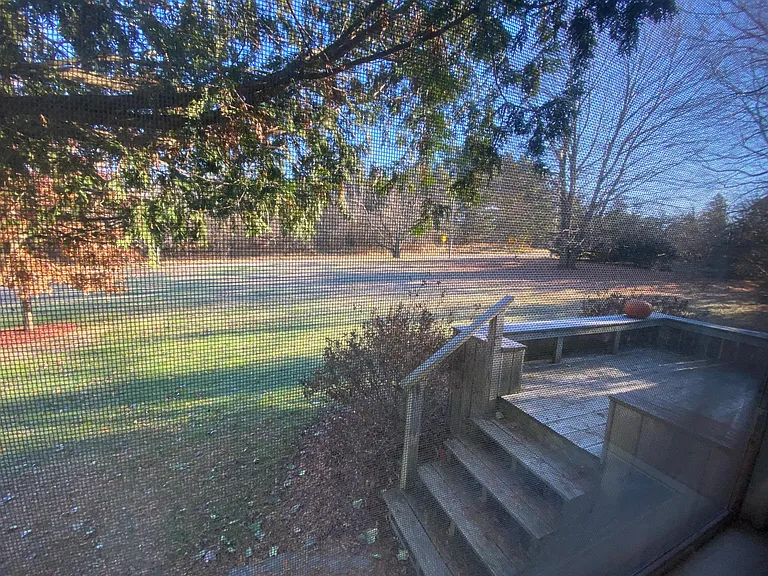 Front yard deck view
