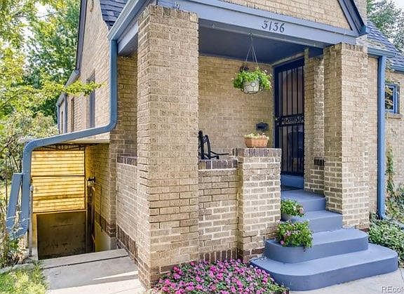 Front entry and porch