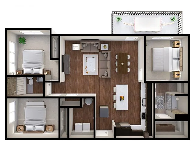 Floor plan The Castle