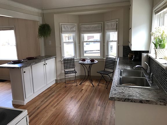 Kitchen from side door