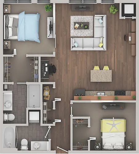 Floor plan C