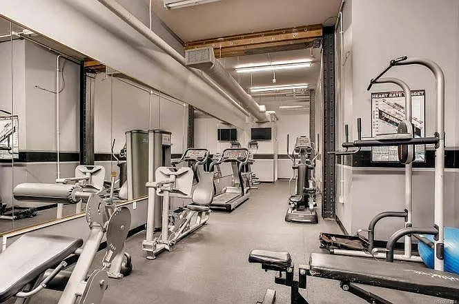 On-site gym down the hall