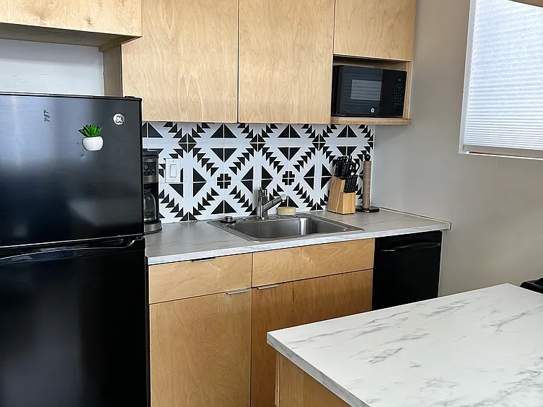 Remodeled kitchen