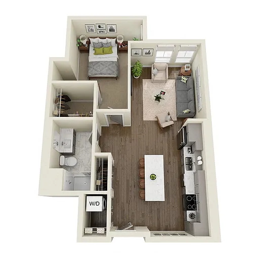 Floor plan Burley