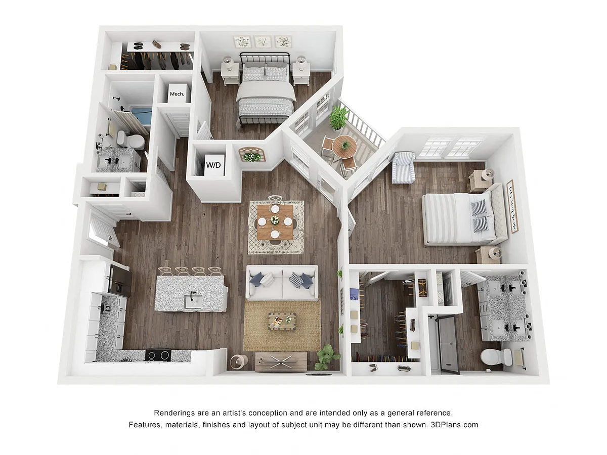 Floor plan Peace River