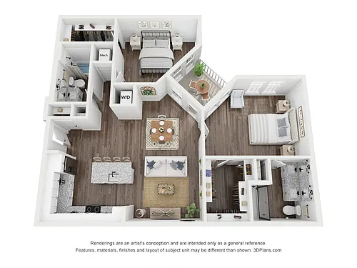 Floor plan Peace River
