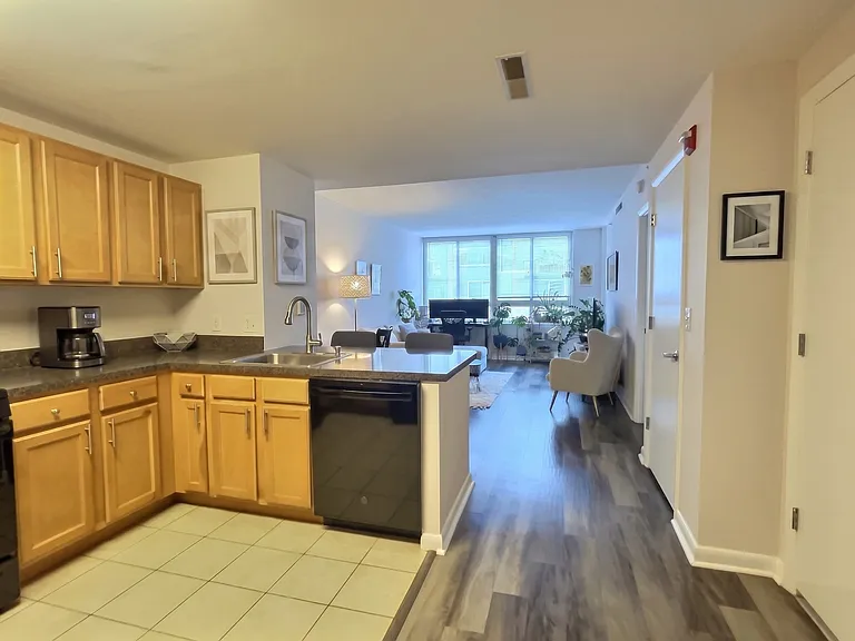 Open concept kitchen