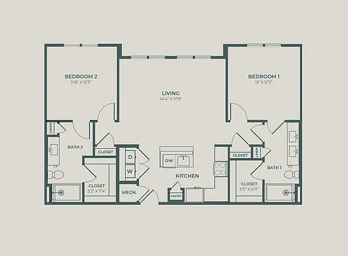 Floor plan B3