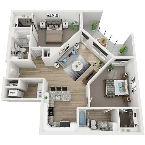 Floor plan Wilhelmine