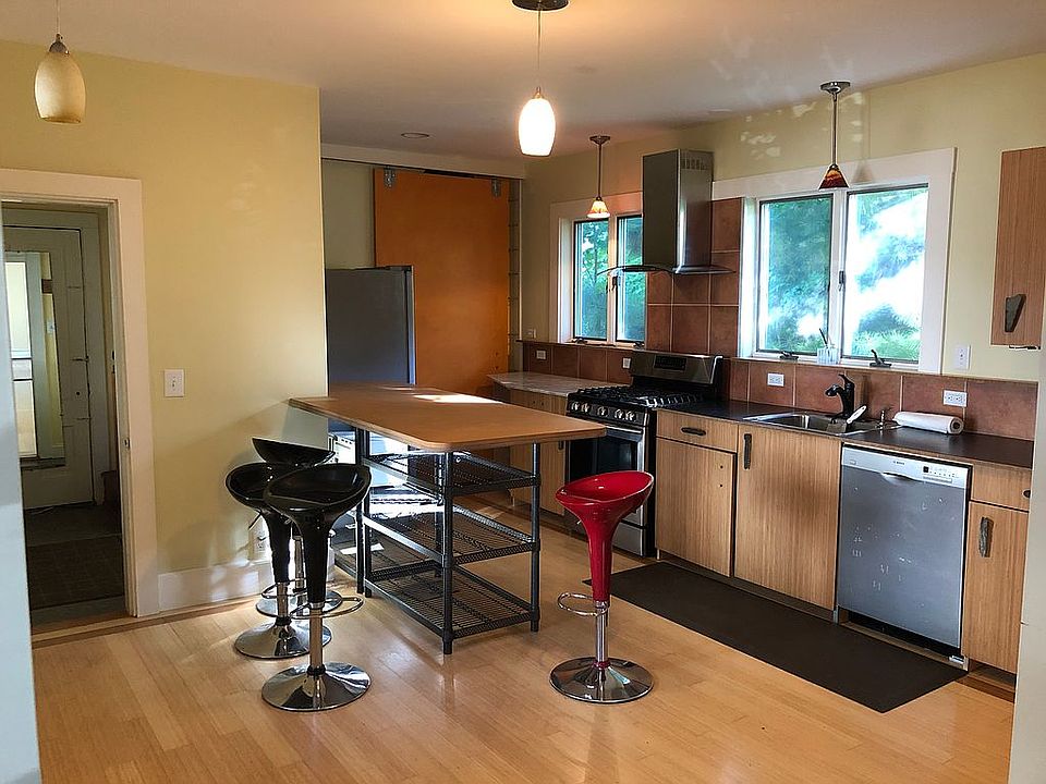 open, sunny kitchen