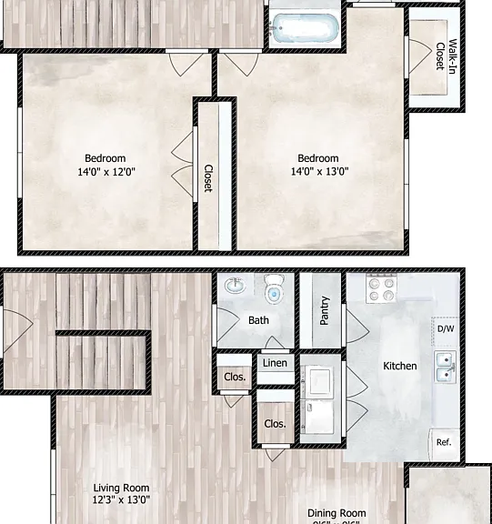 Skyline Floorplan Diagram