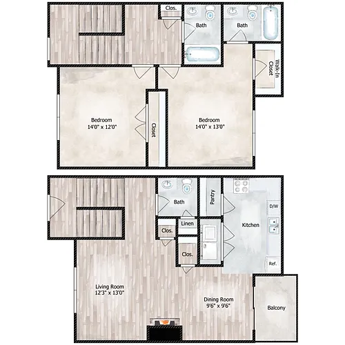Floor plan Skyline