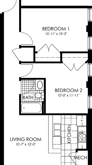 900 W Broad St #20F — Photo 2