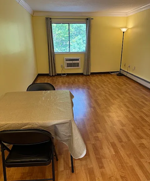 Living area open to kitchen ideal for dining table