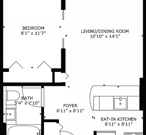 2nd image of 555 W 23rd St APT S5n