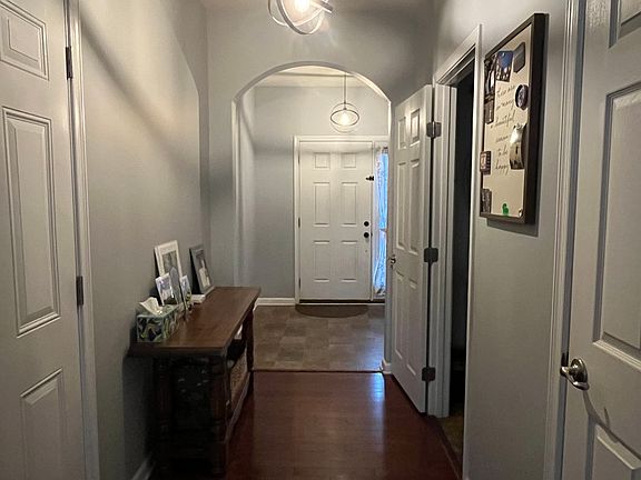 Entryway, looking towards the front door
