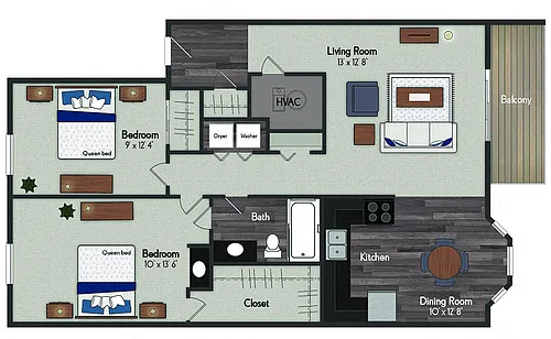 Floor plan Aspen