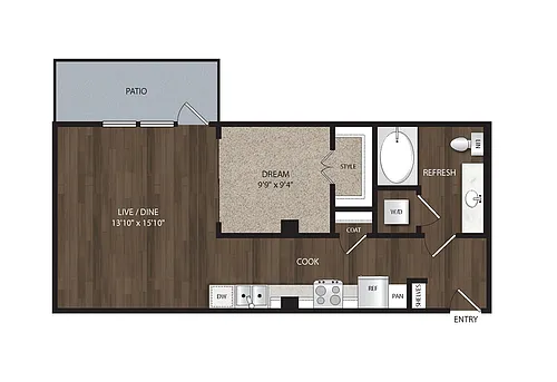 Floor plan P-A6