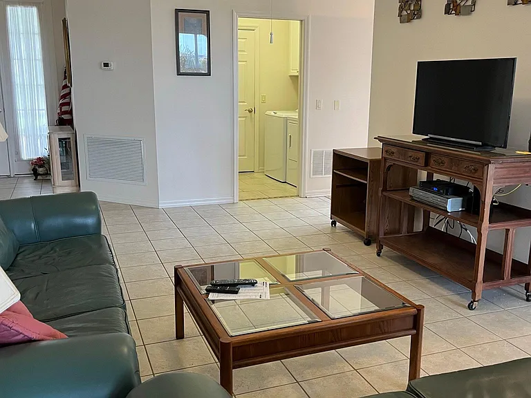 has one tv, but you can get another with full cable and channels provided by owner.