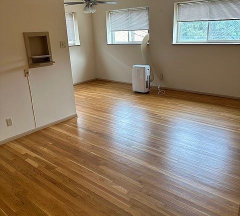 Living room from the door of the apartment.