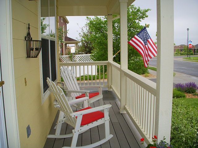 Relax on the wrap-around front porch