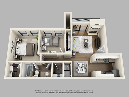Floor plan B1 828