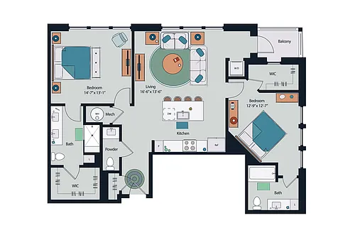 Floor plan B5