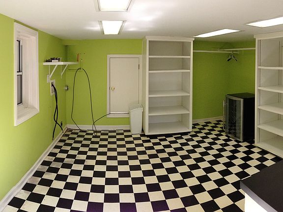 Downstairs laundry room.