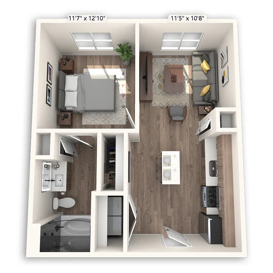 Floor plan Los Angeles