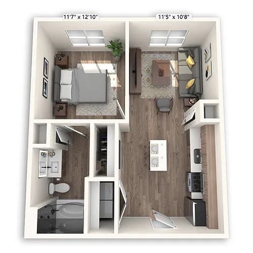 Floor plan Los Angeles Platinum