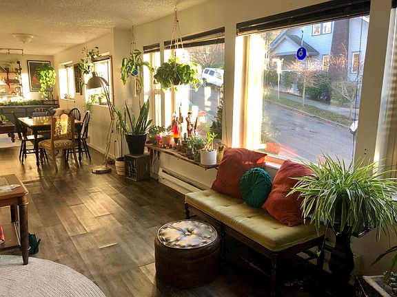 Living room and dining
