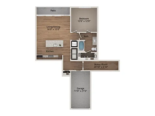 Floor plan A2-G