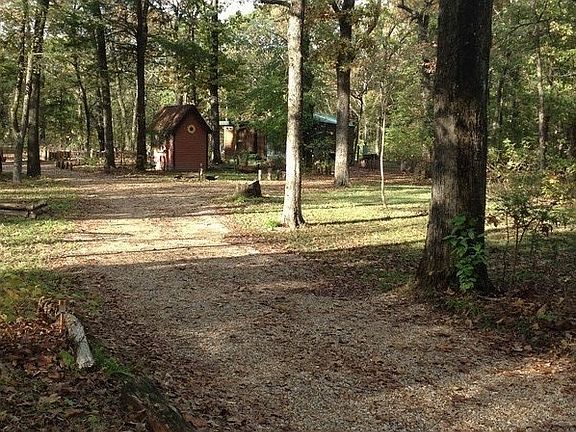 from Driveway looking toward cabin