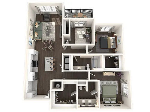 Floor plan Silver Maple