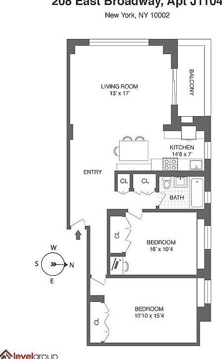 1st image of 210 Broadway #J1104