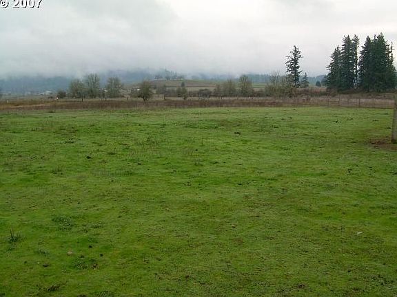 Fenced flat land