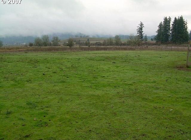 Fenced flat land