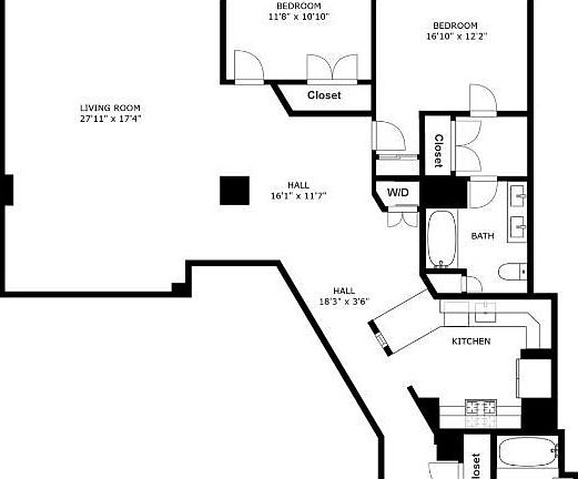 2nd image of 115 4th Ave #3FF