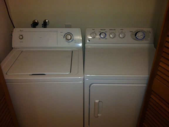 Washer and Dryer