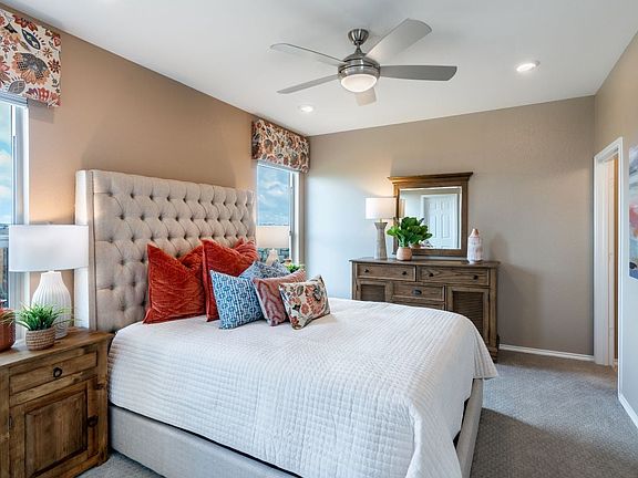 Plan 1360 Primary Bedroom