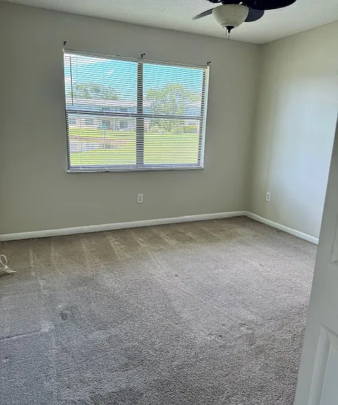 Primary Bedroom with Fan.
