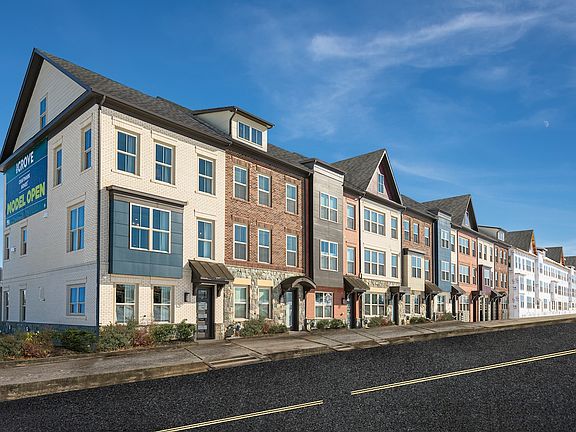 The Westmore Floor Plan, 3-5 BR, 2-4 BA, 2-Car Garage, Rooftop Terrace, Townhomes by Craftmark Homes