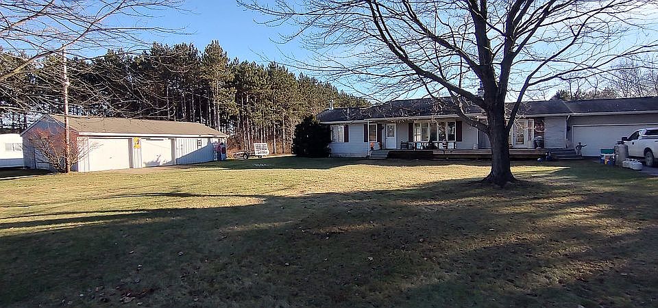 front of house and pole barn