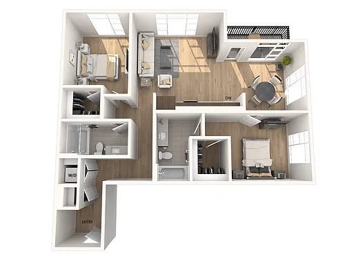 Floor plan B01-SF