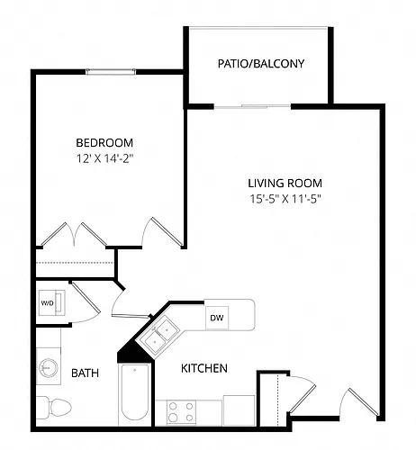 Floor plan Prairie Rose