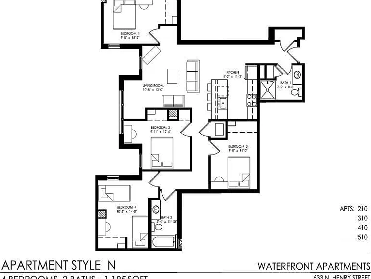 Floor plan N Floor plan N