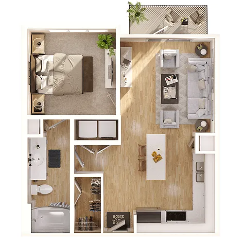 Floor plan A1